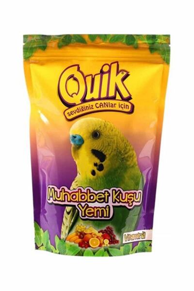 Quik Tekli Muhabbet Kuşu Yemi 400 gr