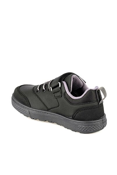 Kinetix Porcin 9pr Black Boy's Sneakers