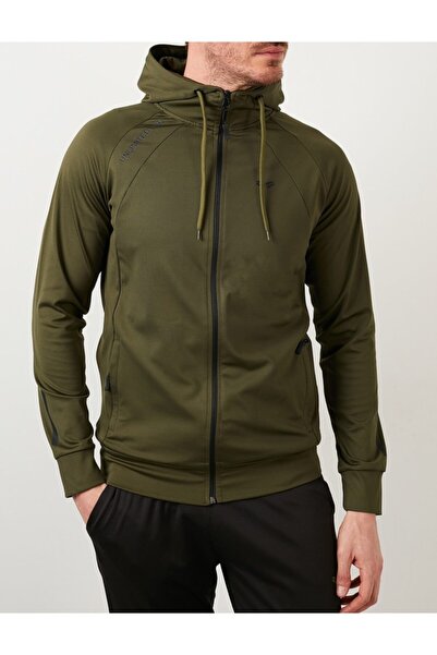 DMR-X Erkek Kapüşonlu Fermuarlı Likralı Diz Yapmayan Dalgıç Eşofman Takımı