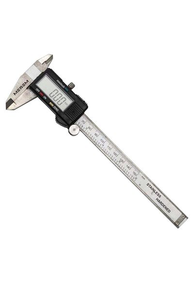 Meşem 150 mm Metal Body Digital Caliper 0.01-0.0005 - Caliper - 1 Year