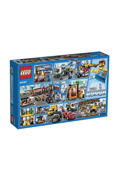 LEGO سيتي 60097 - مجسم للمدينة والمنزل