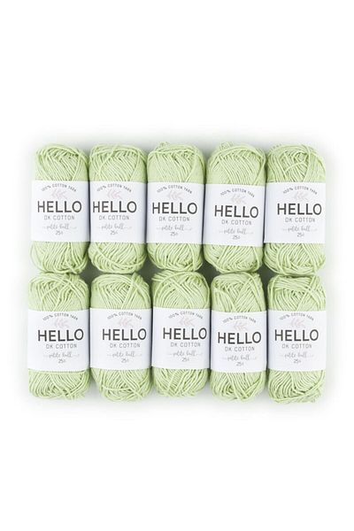 Hello Βαμβακερό νήμα πλεξίματος - Dk Cotton Yarn 25 gr 129