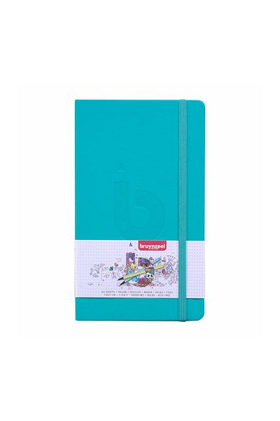 Cambridge Bruynzeel Bullet Journal 13x21 Cm 120 Pages 140 Gr Blue Notebook 60299004