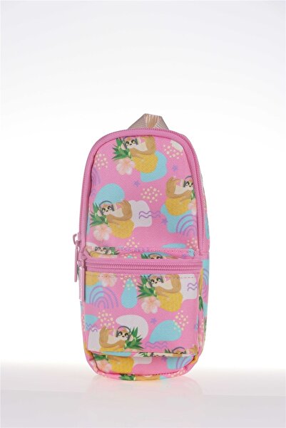 KAUKKO Τσάντα μολυβιών Nature Junior (ροζ Slotsh) Krn-k2327