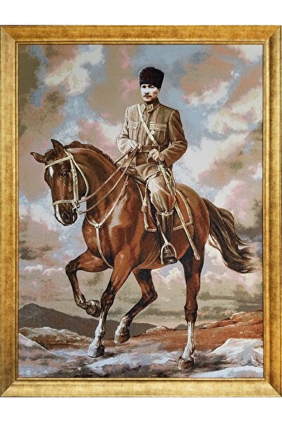 Niva F40 Тъкан гоблен - Ататюрк на кон