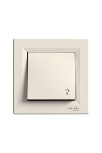 Schneider Electric Schneider Asfora Cream Light Button (Light Mark)