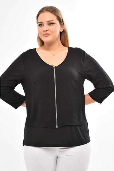 ERBAYS Plus Size Blouse - Relaxed Fit