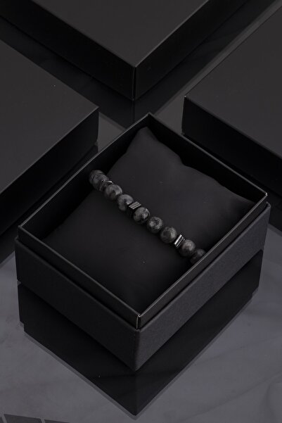 Sortie Aksesuar سوار صندوق هدايا من الحجر الطبيعي الأصلي 008