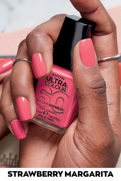 AVON Ultra Color Nail Polish - 10 ml Strawberry Margarita