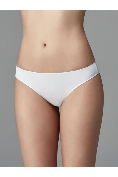 Dagi Weißes 3-teiliges, spurloses Slip-Höschen für Damen mit niedriger Taille