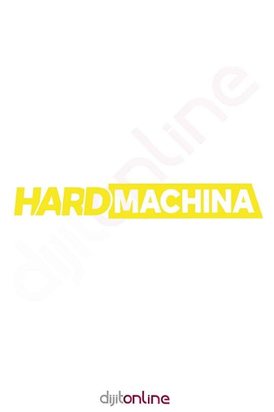 Dijitonline Hard Machina Machine Sticker Car Sticker 30x4 Cm