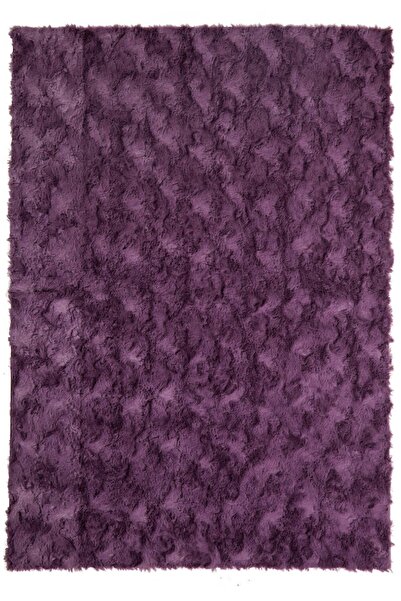 Prizma Micropost Kaymaz Yıkanabilir Halı | Mor