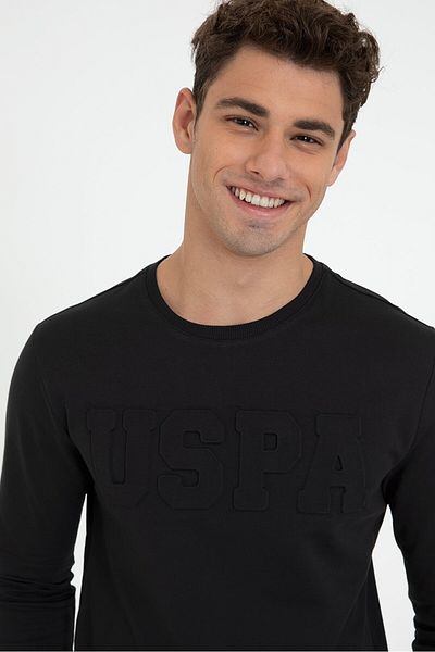 U.S. Polo Assn. Hanorac negru pentru bărbați Polo Assn G081sz082.000. 1261936