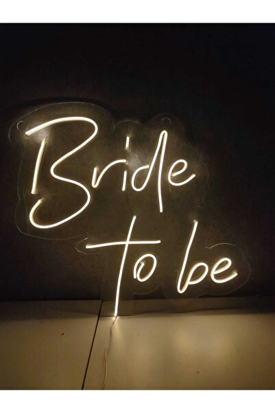 dekoraven Bride To Be Neon Yazı Tabela Dekoratif Işık Organizasyon Arka Plan ...