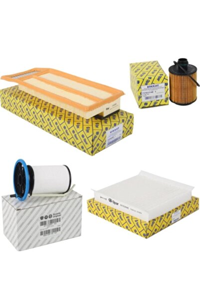 Genel Markalar Fiat Egea 1.3 Multijet Euro 5 Oto Filtre Bakım Seti