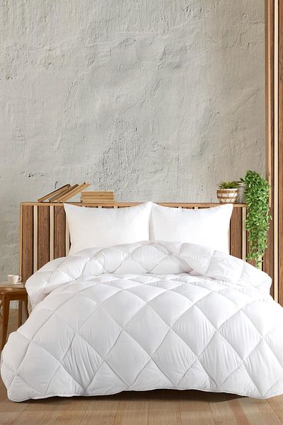 Zeynep Tekstil Set pilota Micro Lux dublu din microfibră|2 perne Cadou