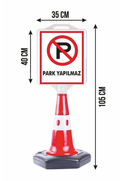 Burada Reklam Park Yapılmaz Reklam Dubası Park Dubası Kaldırım Dubası Uyarı & Reklam Dubası A+kalite