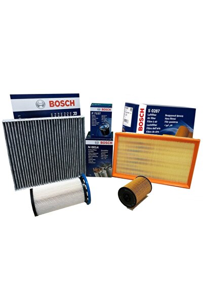 Bosch Volkswagen Golf 7 Dizel 1.6 Tdı Filtre Bakım Seti 2012-2019