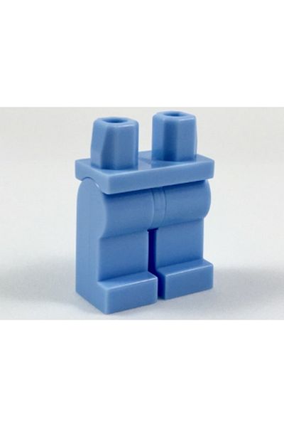 LEGO Original Accessory Custom Minifigure Minifigure Legs Leg Single Color Medium Blue Pants 1 Piece