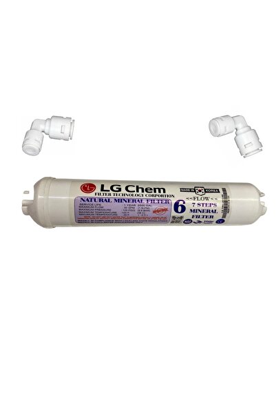 LG Chem 6 Nolu 5 Aşamalı Inline Quick Mineral Filitre Tüm Arıtma Cihazları Için