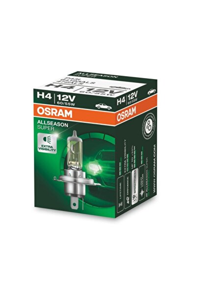 Osram Allseason H4 Ampul 2 Adet Takım (KOLORMATİK)(YASAL HALOJEN)
