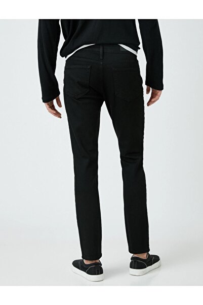 Koton 2kam43530md Erkek Jean Pantolon Siyah
