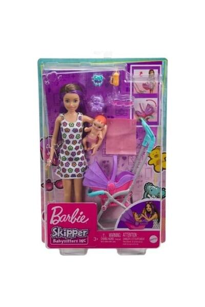 mattel Barbie Bebek Bakıcılığı Oyun Seti Fhy97 Gxt34