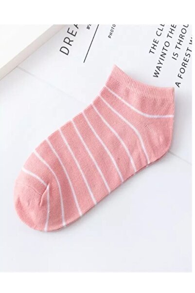 TreBears Памучни 5 пакета цветни кръгли дамски ботуши Комплект 5 чифта чорапи