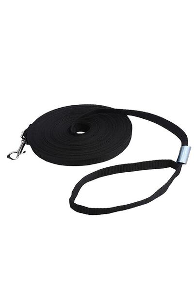 LİDERSAN ÇELİK Steel Pressed 3 Meter Dog Garden Leash Lead Strap Black