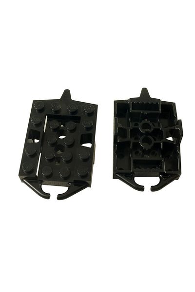 LEGO Original Accessory Custom Moc Base 4 X 5 Roller Coaster Car Black Vehicle 1 Piece Will Be Sent