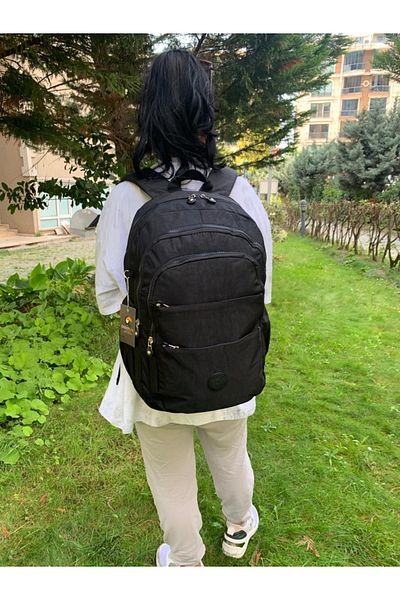 DodoButik Waterproof Black Backpack