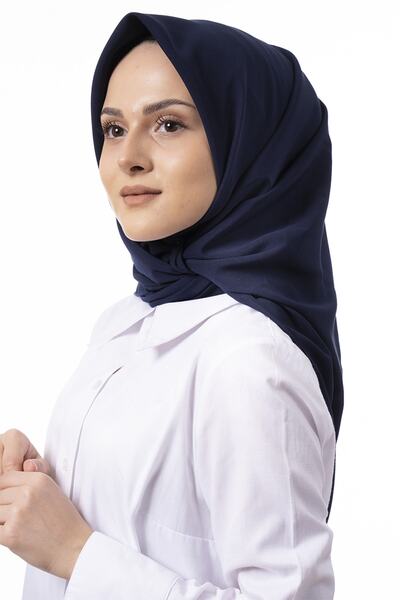 Kadınbona Importat Coreea de lux bleumarin Medina mătase eșarfă femei