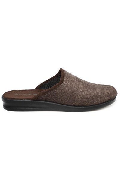 Muya 32802 Παντόφλες Robin με κλειστό μπροστινό μέρος Καφέ Ανδρικές παντόφλες