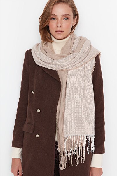 Trendyol Collection Brauner Damenschal
