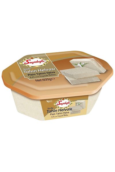 Seyidoğlu Plain Tahini Halva 600 Gr Box