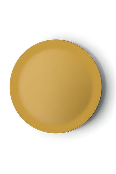 DÜVENCİ TİCARET Gold Cardboard Plate - Pack of 8