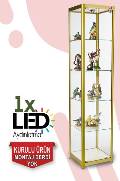 Medyanet Camlı Vitrin - Camlı Dolap - Camlı Koleksiyon Vitrini - Teşhir Vitri...
