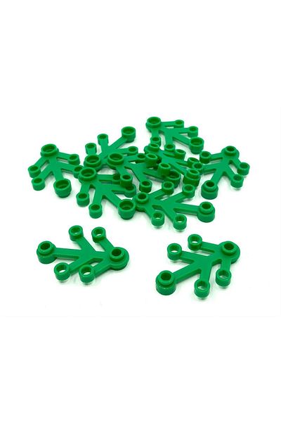 LEGO Green 4X3 Leaf Plant with Original Accessory Moc Custom Minifigure (2 Pcs)