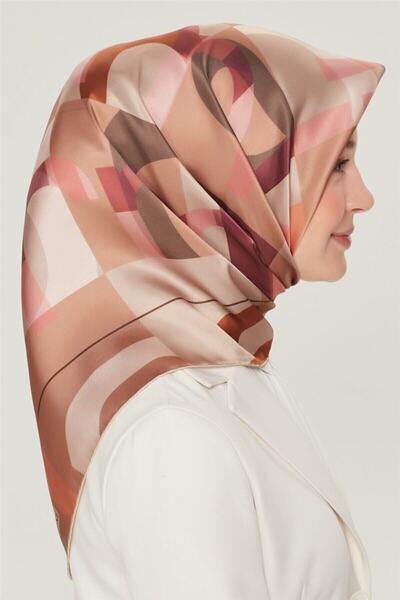 Armine Μεταξωτό μαντήλι 8526d (στριφτό) (νοσταλγία)