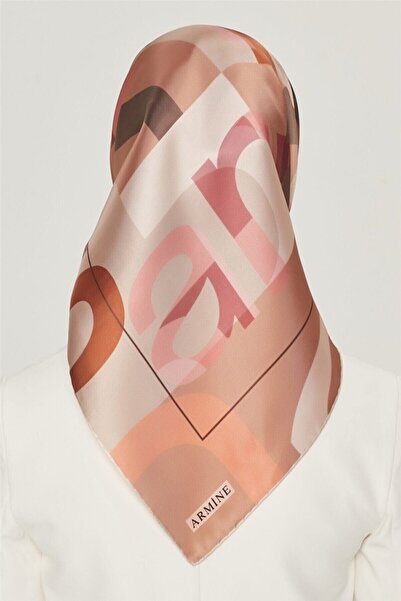 Armine Μεταξωτό μαντήλι 8526d (στριφτό) (νοσταλγία)