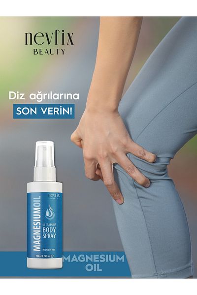 Nevfix Beauty Magnesium Oil 200 ml Made in Turkey