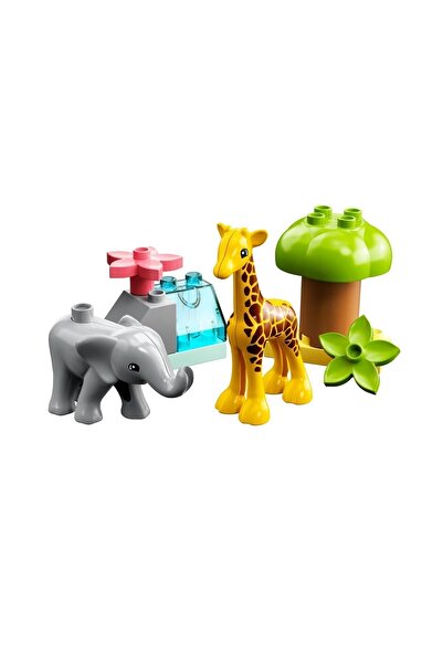 LEGO 10971 Lego Duplo - Vahşi Afrika Hayvanları, 10 parça +2 yaş