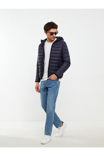 LC Waikiki Pánská bunda Puffer s kapucí – standardní střih