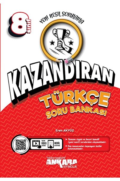 Ankara Yayıncılık 8.Sınıf LGS Tüm Ders Yeni Nesil Sorularla Güçlendiren+Kazan...