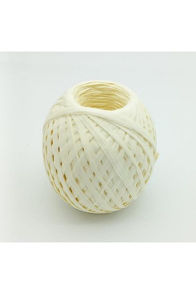 angel çanta aksesuar Coil Raffia 150 Gr Cream