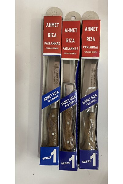 ahmet Denizli Yatağan’dan 3’lü Mutfak Bıçağı