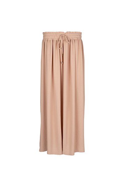 Ekol Waist Elastic Slit Skirt