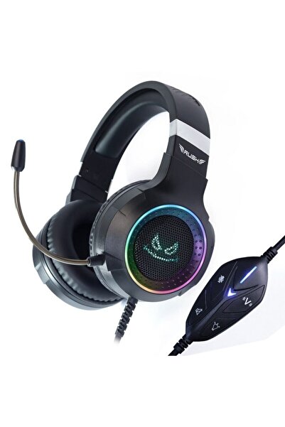 Rush Ace Rhx55 7.1 Surround Titreşimli Rgb Modlu Mikrofonlu Oyuncu Gaming Kulaklık