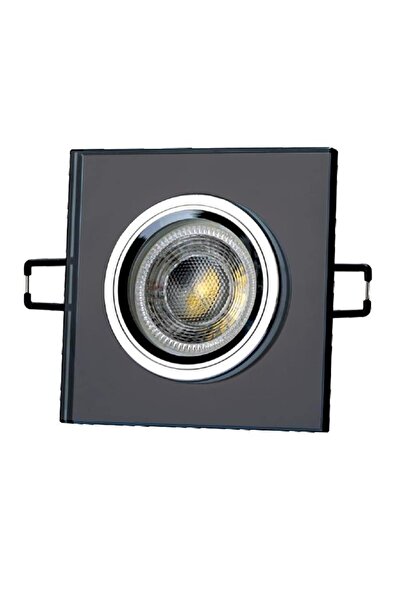 Cata Ct-6647 Yeşim Dekoratif Cam Spot Gu10 Duylu Beyaz Led Ampullu Takım