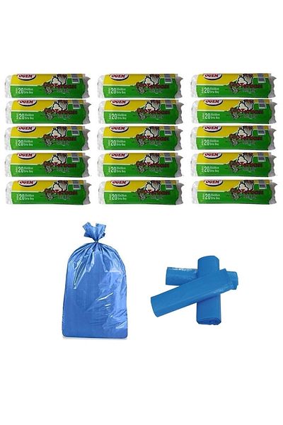 Ögem Medium Size Garbage Bag 55x60 Cm 30 Lt 20 Rolls 15 Packs